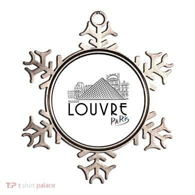 Louvre Museum In Paris Ornament