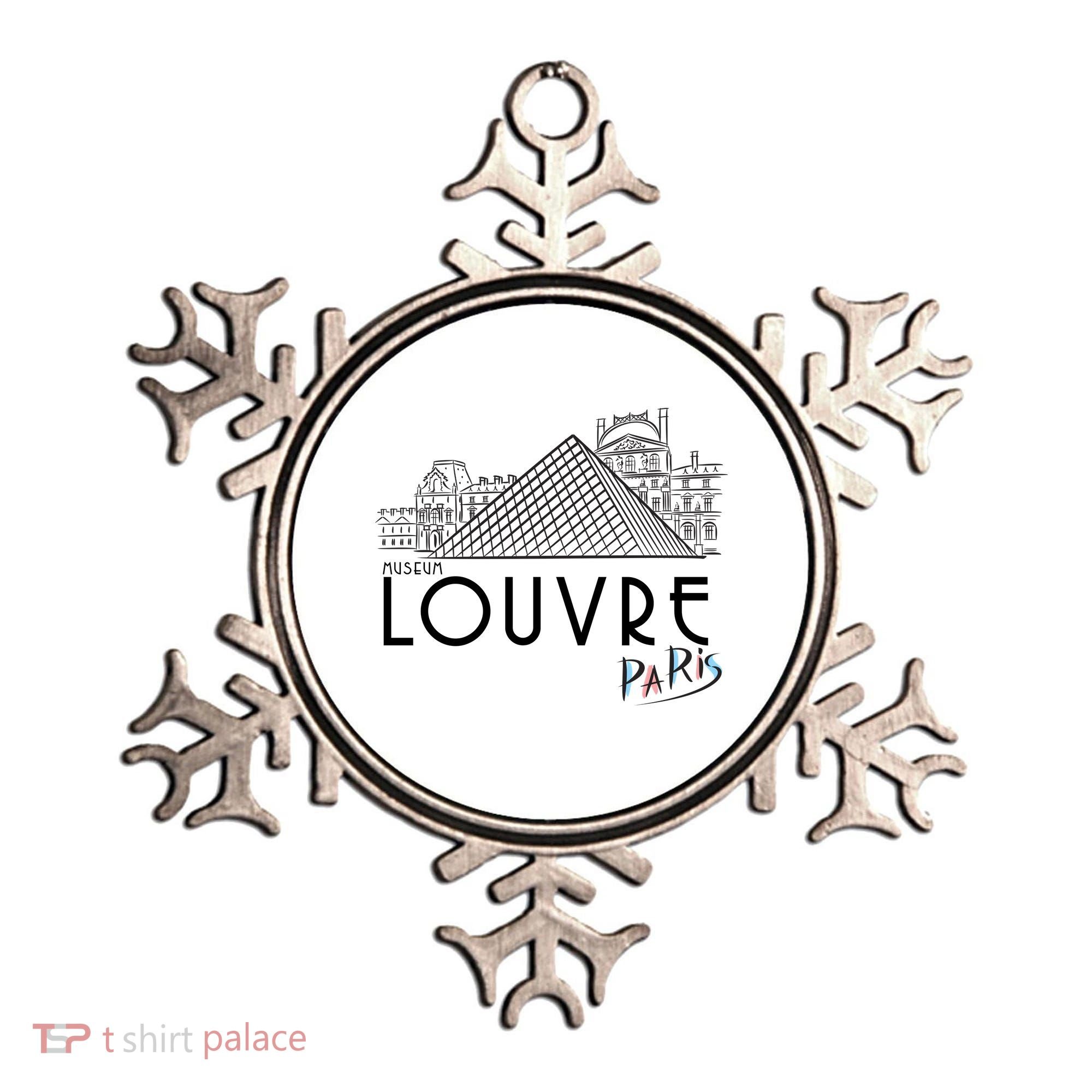 Louvre Museum In Paris Ornament