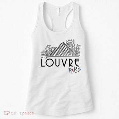 Louvre Museum In Paris Women's Tank Top