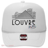 Louvre Museum In Paris Hat thumb 0
