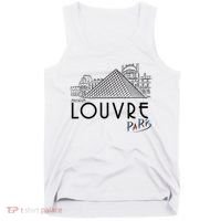 Louvre Museum In Paris Tank Top thumb 0