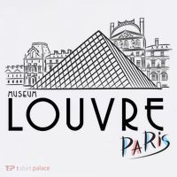 Louvre Museum In Paris Tank Top thumb 6