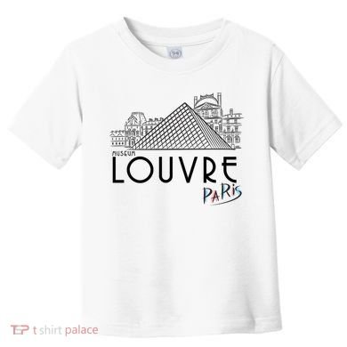 Louvre Museum In Paris Toddler T-Shirt