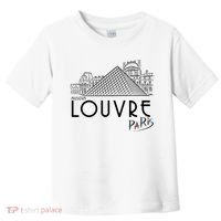 Louvre Museum In Paris Toddler T-Shirt thumb 0