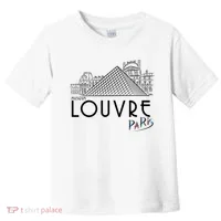 Louvre Museum In Paris Toddler T-Shirt thumb 0