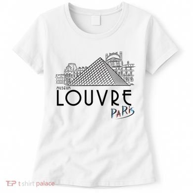 Louvre Museum In Paris Women's T-Shirt