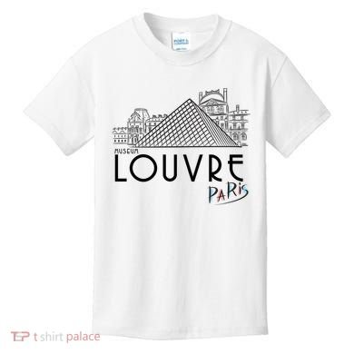 Louvre Museum In Paris Kids T-Shirt