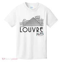 Louvre Museum In Paris Kids T-Shirt thumb 0