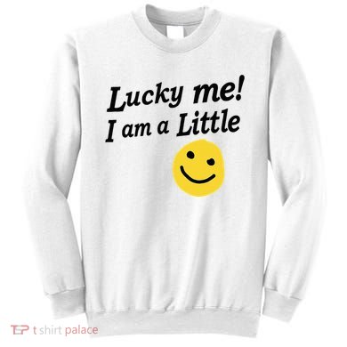 Lucky Me I'm A Little Pledge Rush Alumnae Sorority Sweatshirt