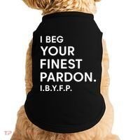 Landon Mauk I Beg Your Finest Pardon I.B.Y.F.P Doggie Tank thumb 0