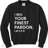 Landon Mauk I Beg Your Finest Pardon I.B.Y.F.P Kids Sweatshirt thumb 0