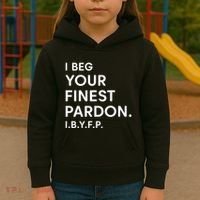 Landon Mauk I Beg Your Finest Pardon I.B.Y.F.P Kids Hoodie thumb 3