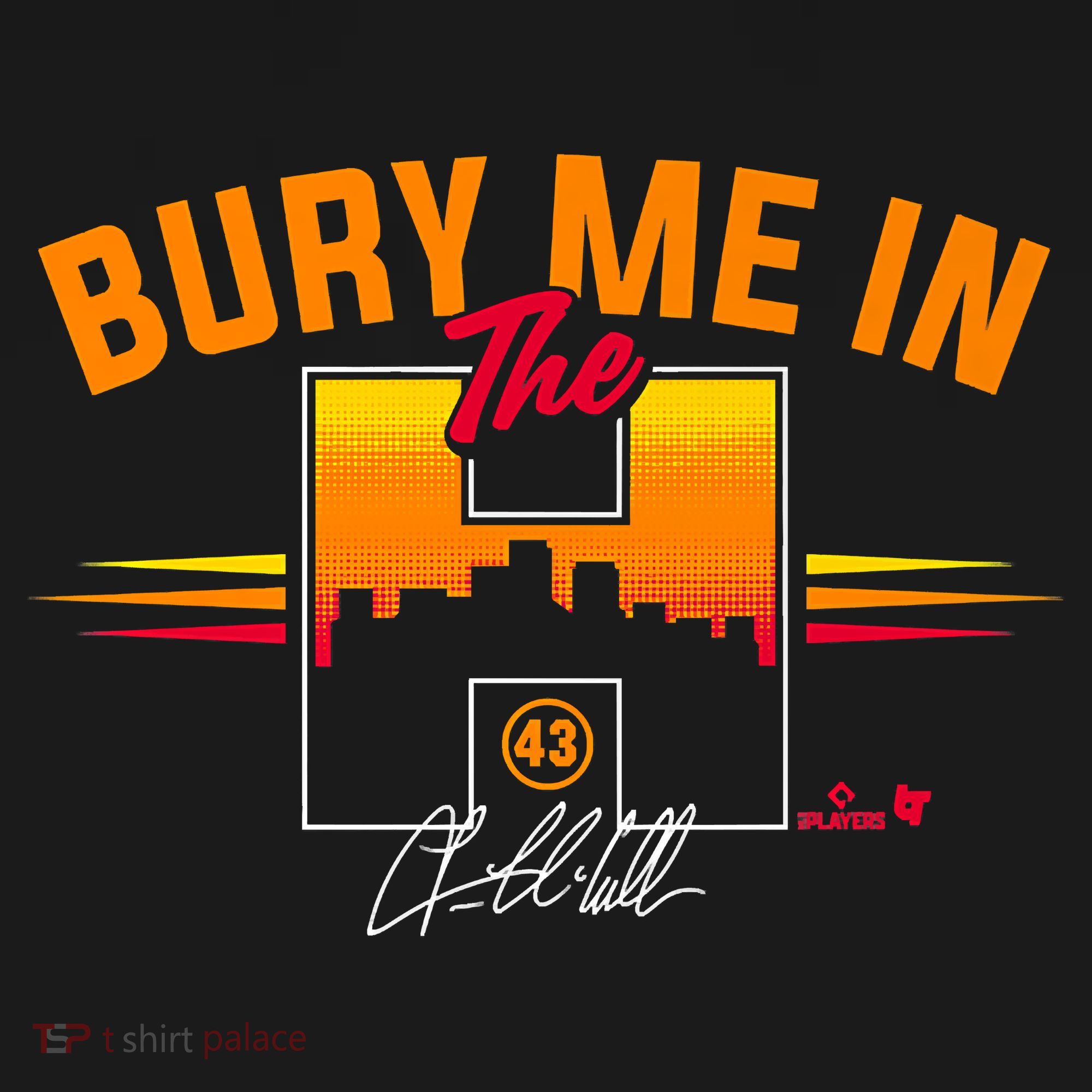 Lance McCullers Jr. Bury Me In The H Houston Baseball Women's Hoodie