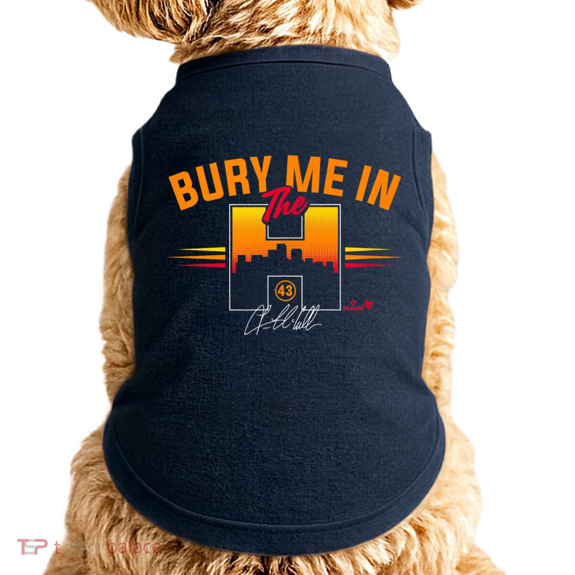 Lance McCullers Jr Bury Me In The Houston Baseball Doggie Tank