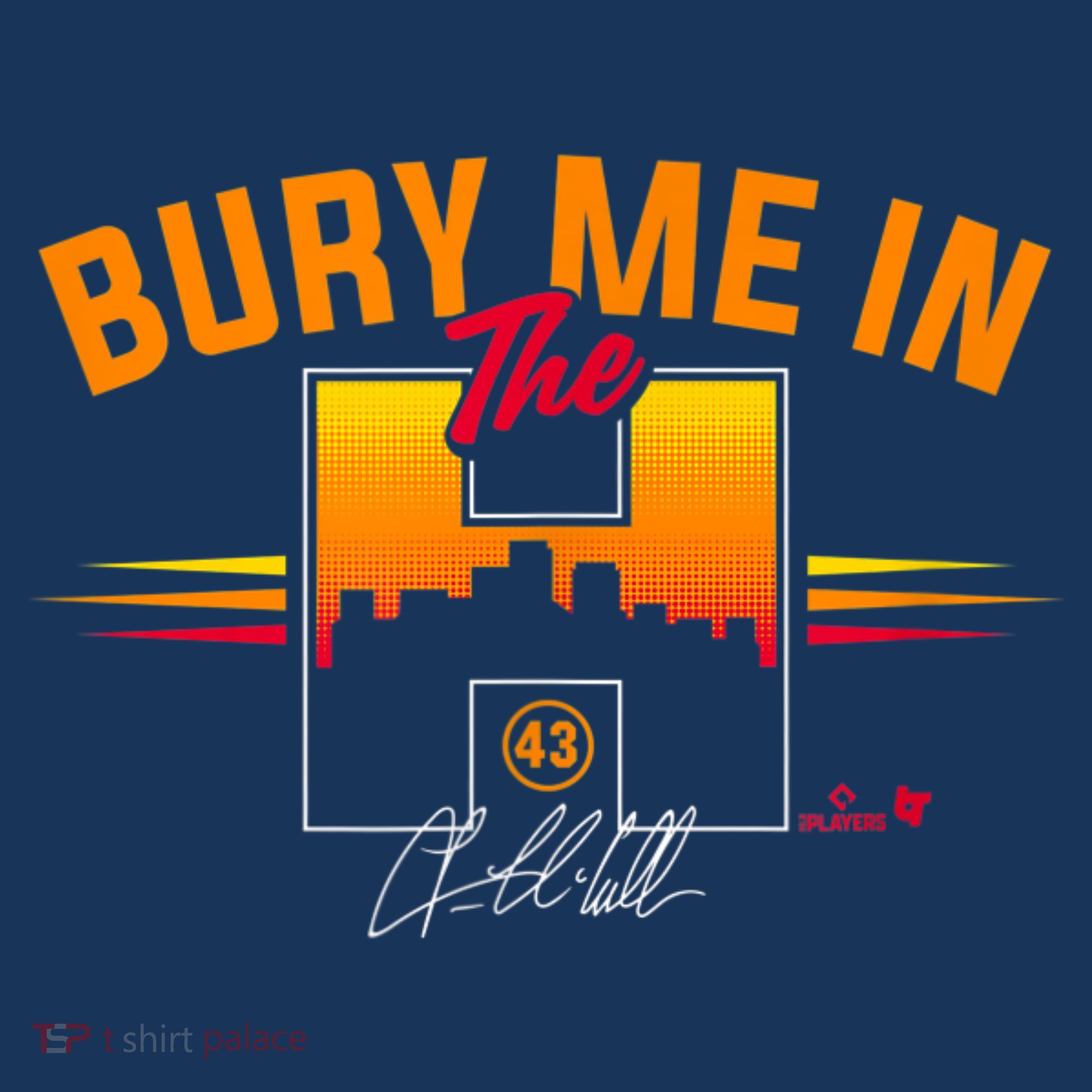 Lance McCullers Jr Bury Me In The Houston Baseball Women's Hoodie