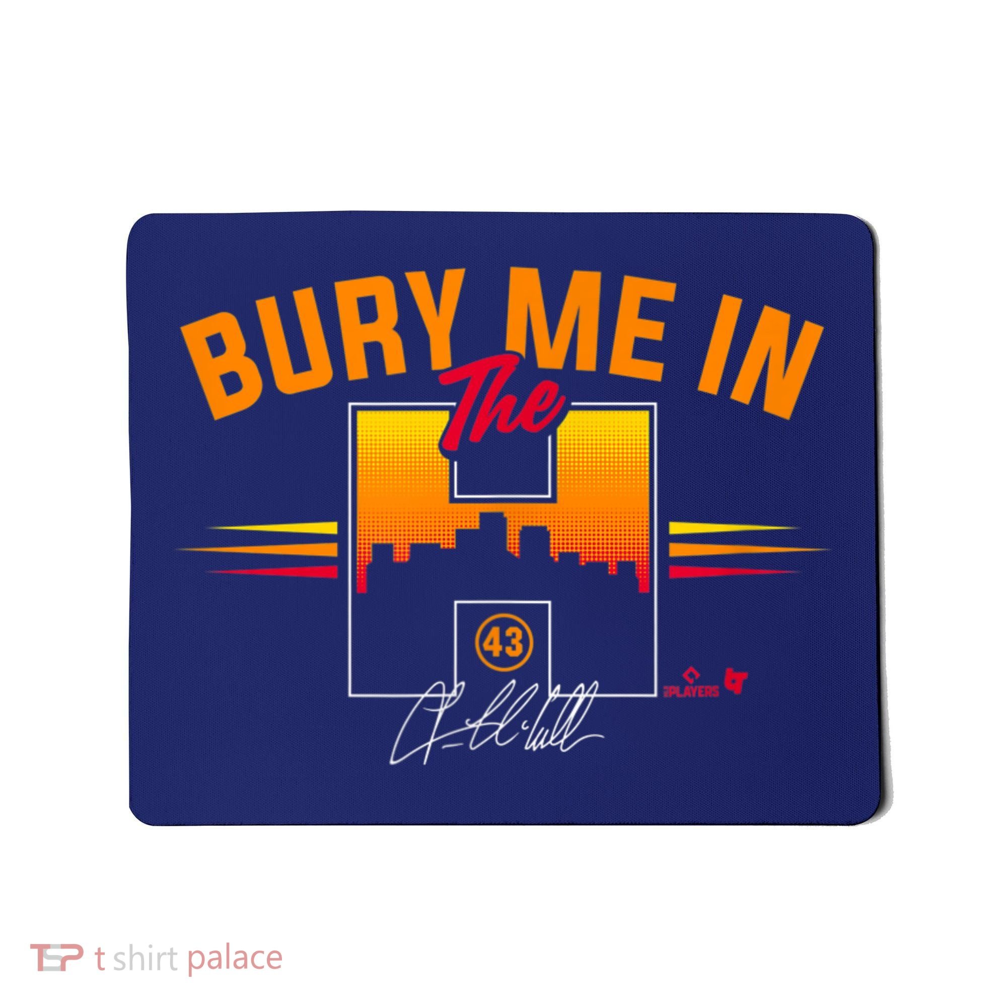 Lance McCullers Jr Bury Me In The Houston Baseball Mousepad