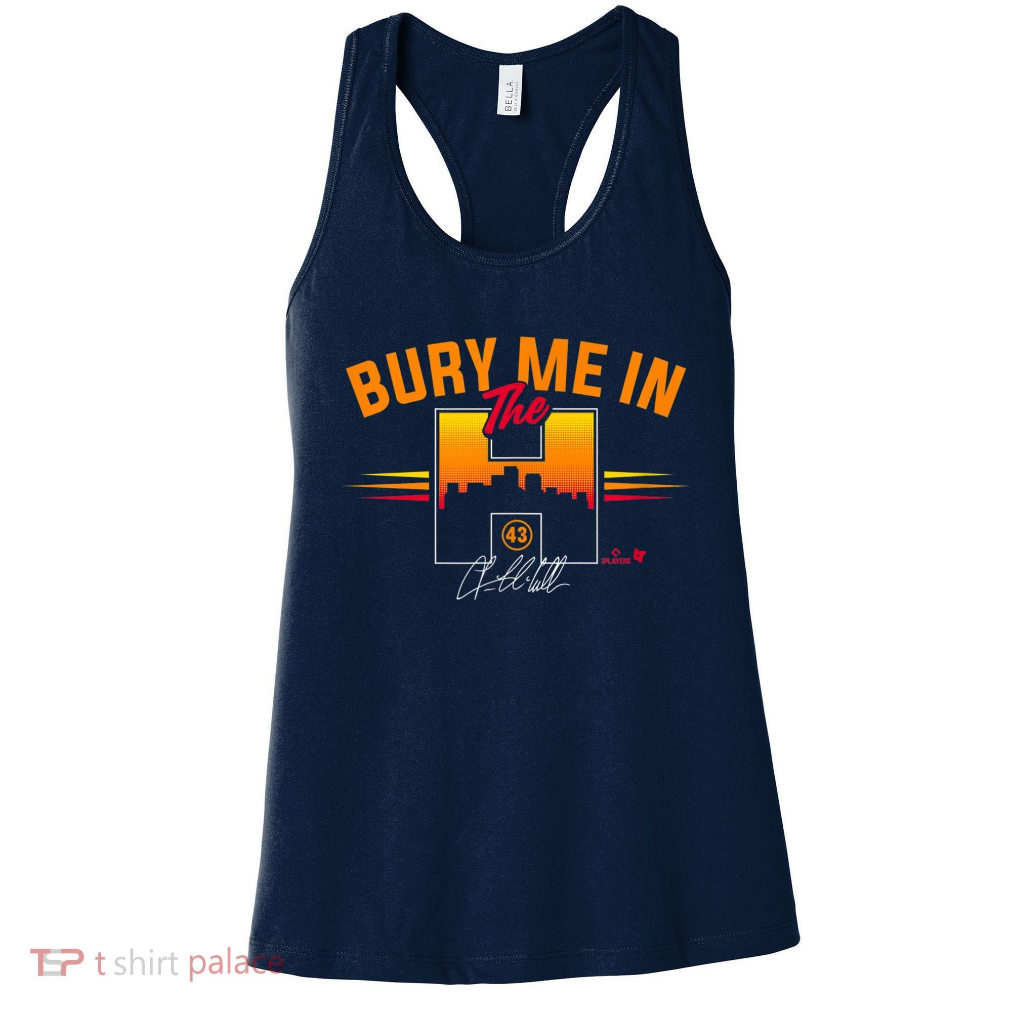 Lance McCullers Jr Bury Me In The Houston Baseball Women's Tank Top