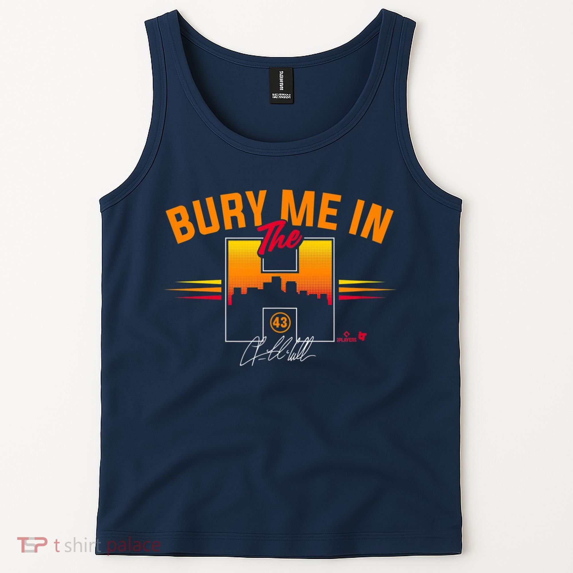Lance McCullers Jr Bury Me In The Houston Baseball Tank Top
