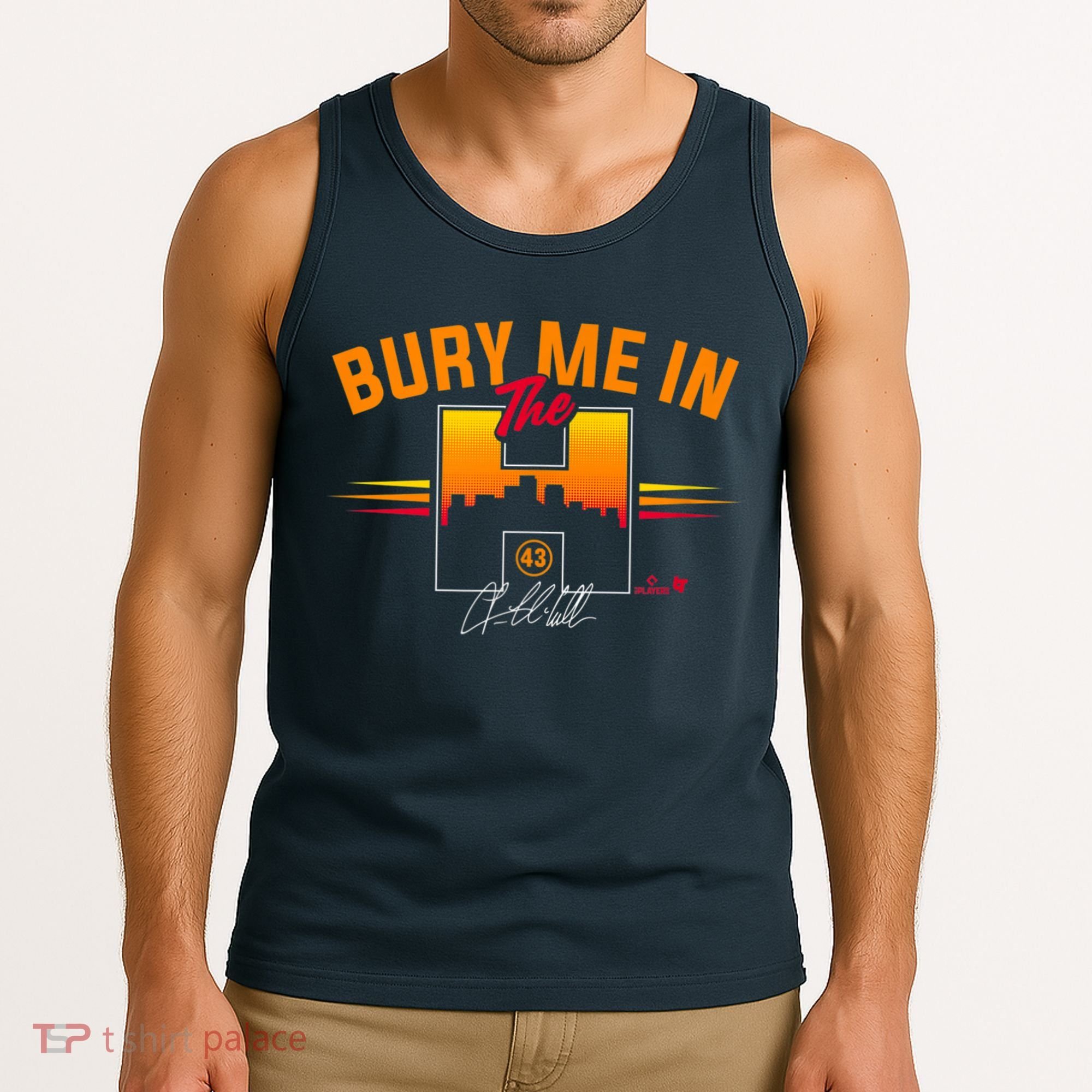 Lance McCullers Jr Bury Me In The Houston Baseball Tank Top
