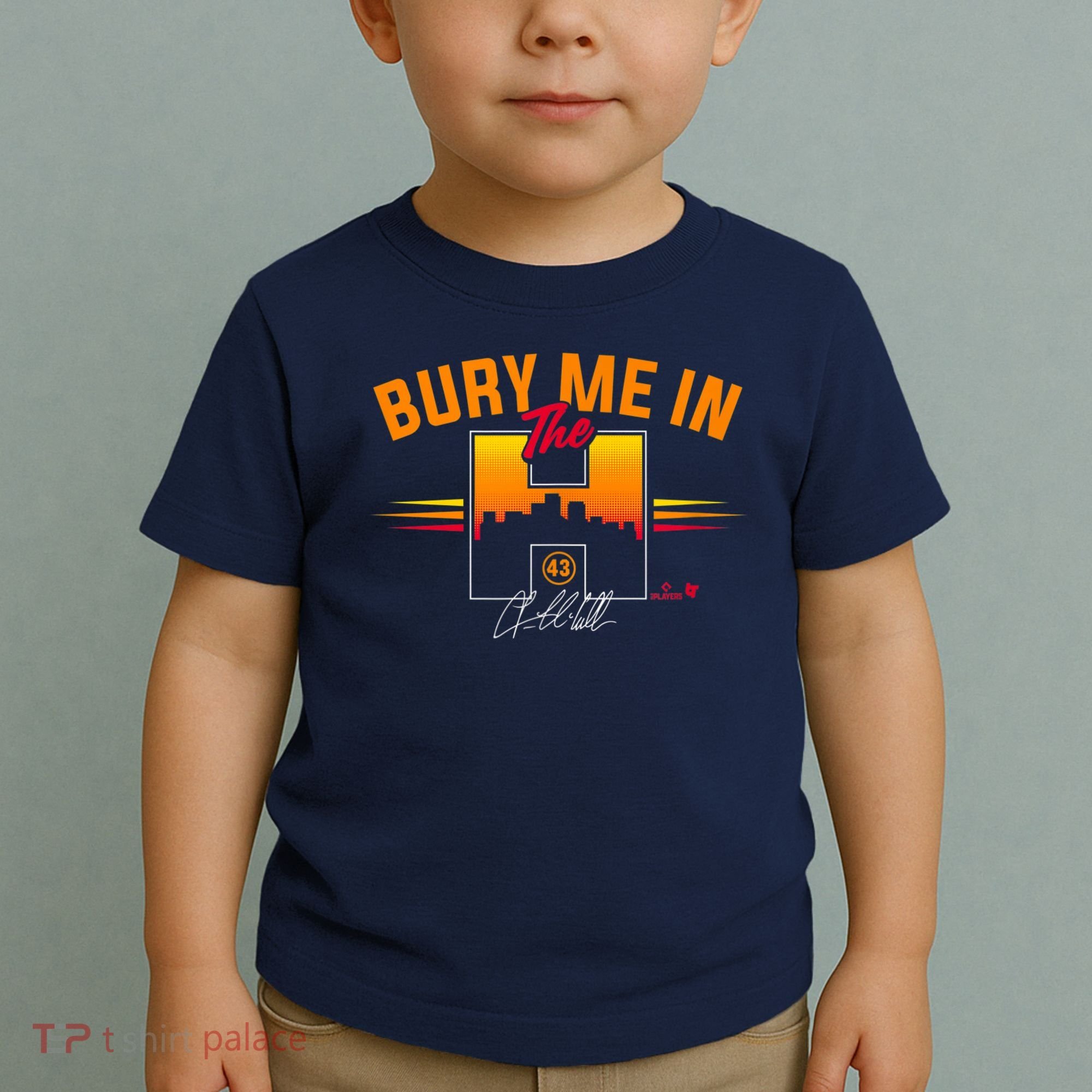 Lance McCullers Jr Bury Me In The Houston Baseball Toddler T-Shirt