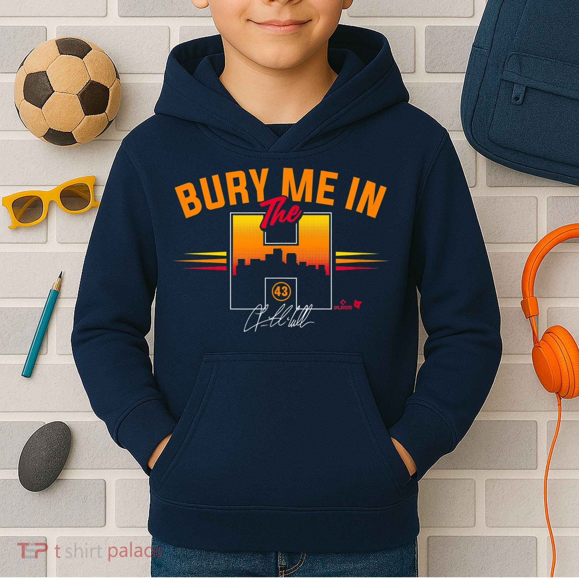 Lance McCullers Jr Bury Me In The Houston Baseball Kids Hoodie