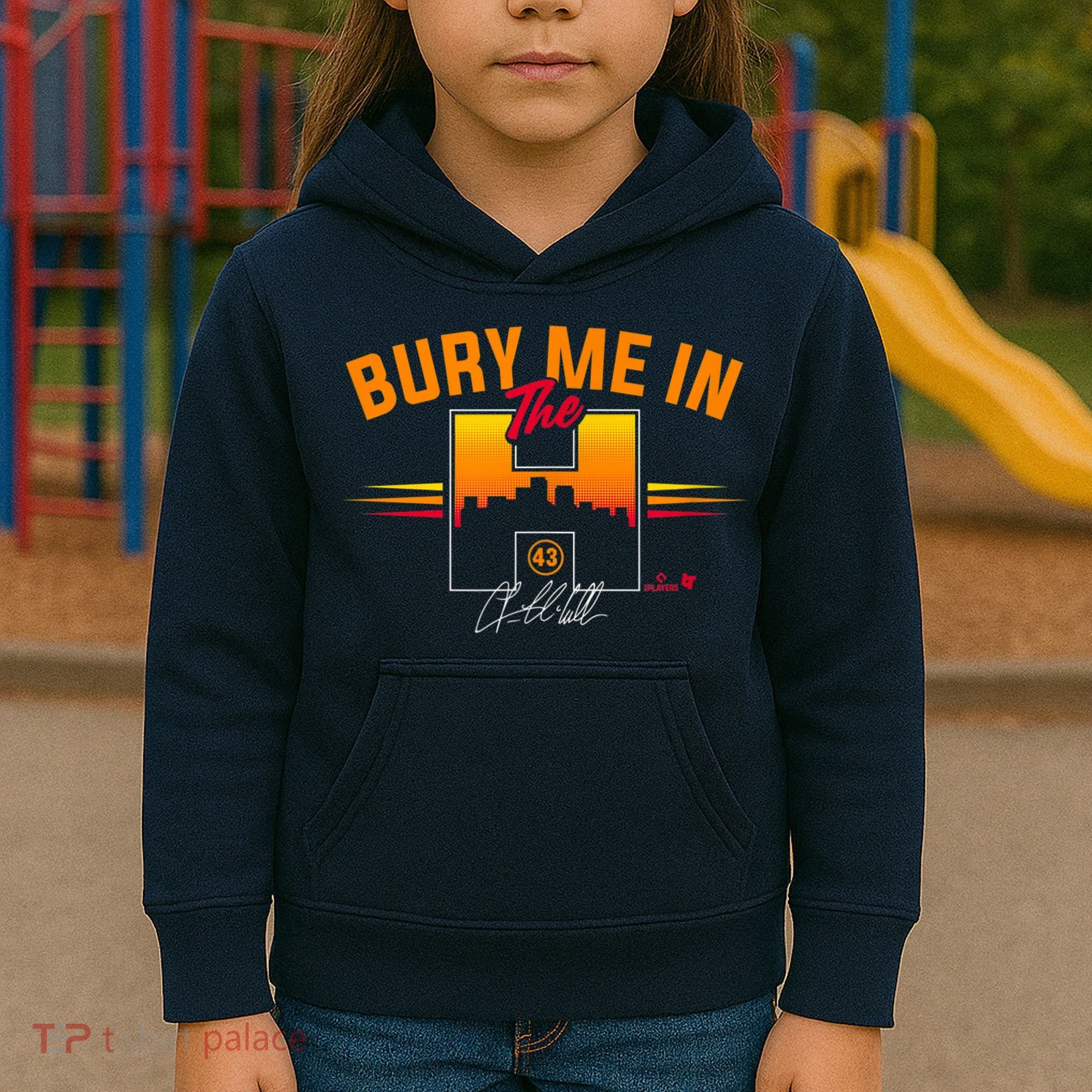 Lance McCullers Jr Bury Me In The Houston Baseball Kids Hoodie