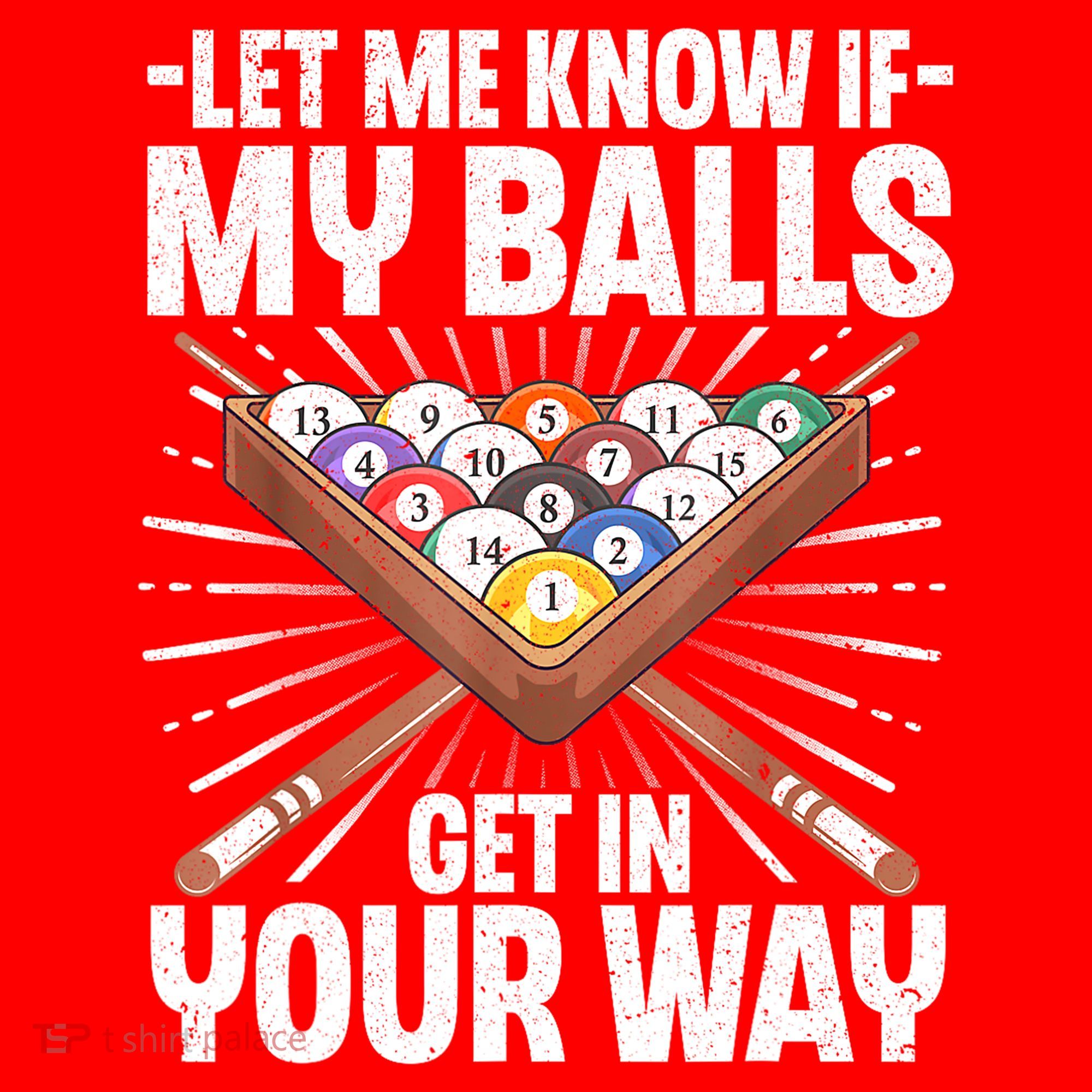 Let Me Know If My Ball Billiard Pool Player Gift Funny Billiards Santa Hat