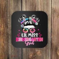 Lil Miss Kindergarten Grad Last Day Of School Coaster thumb 0
