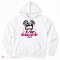 Lil Miss Kindergarten Grad Last Day Of School Hoodie thumb 0