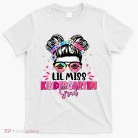 Lil Miss Kindergarten Grad Last Day Of School T-Shirt thumb 0
