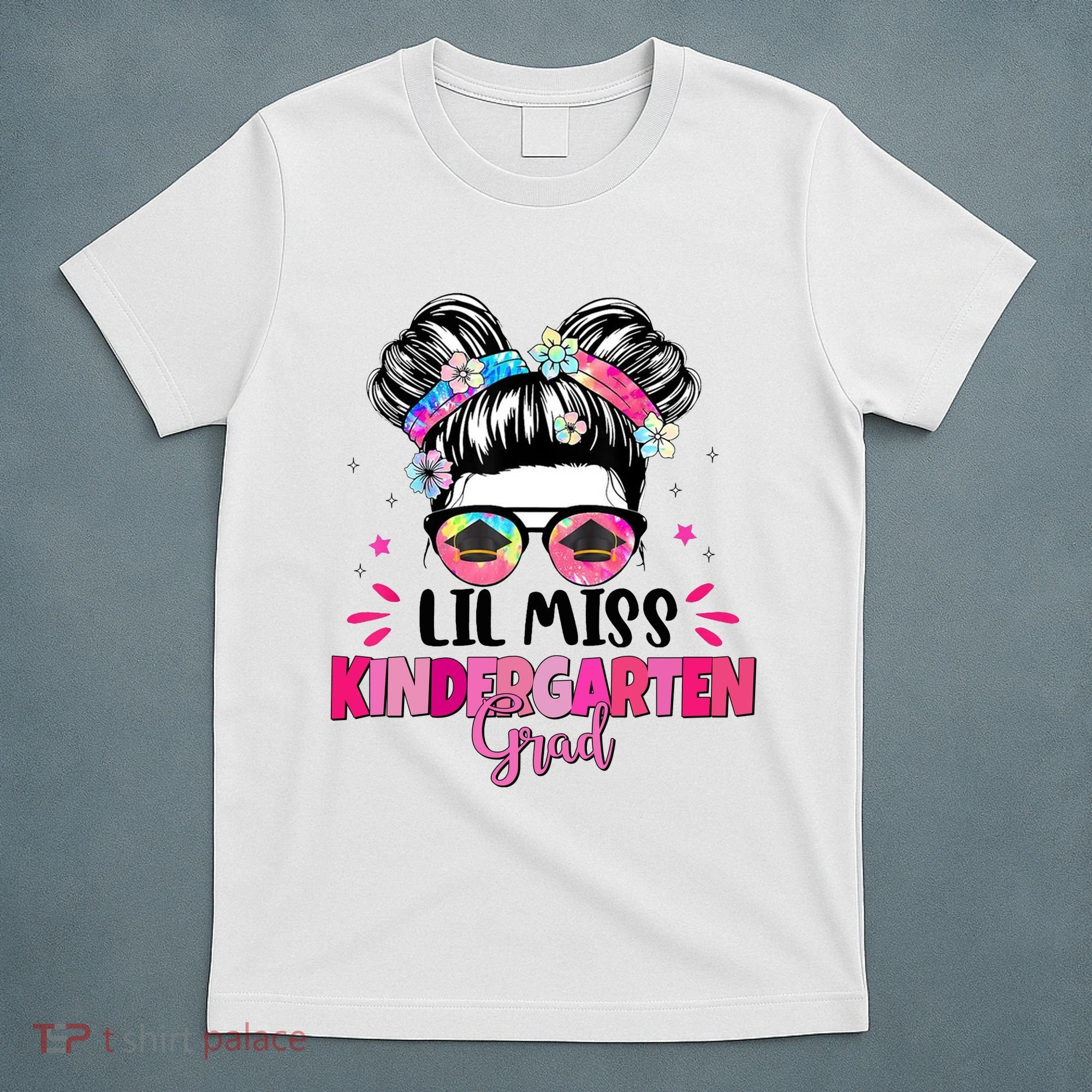 Lil Miss Kindergarten Grad Last Day Of School T-Shirt