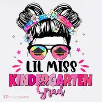 Lil Miss Kindergarten Grad Last Day Of School Ornament thumb 1