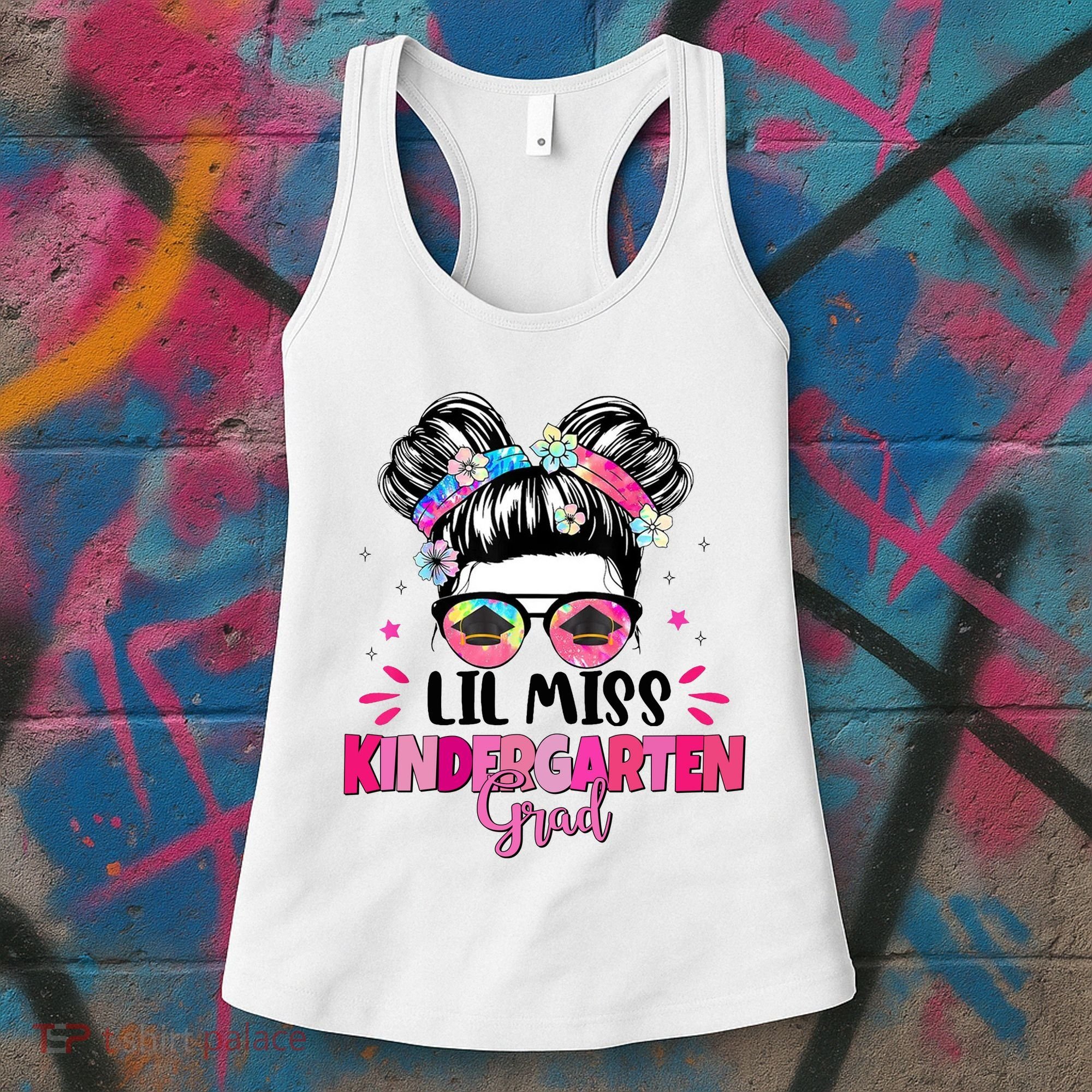 Lil Miss Kindergarten Grad Last Day Of School Women's Tank Top