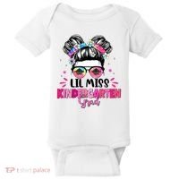 Lil Miss Kindergarten Grad Last Day Of School Baby Bodysuit thumb 0