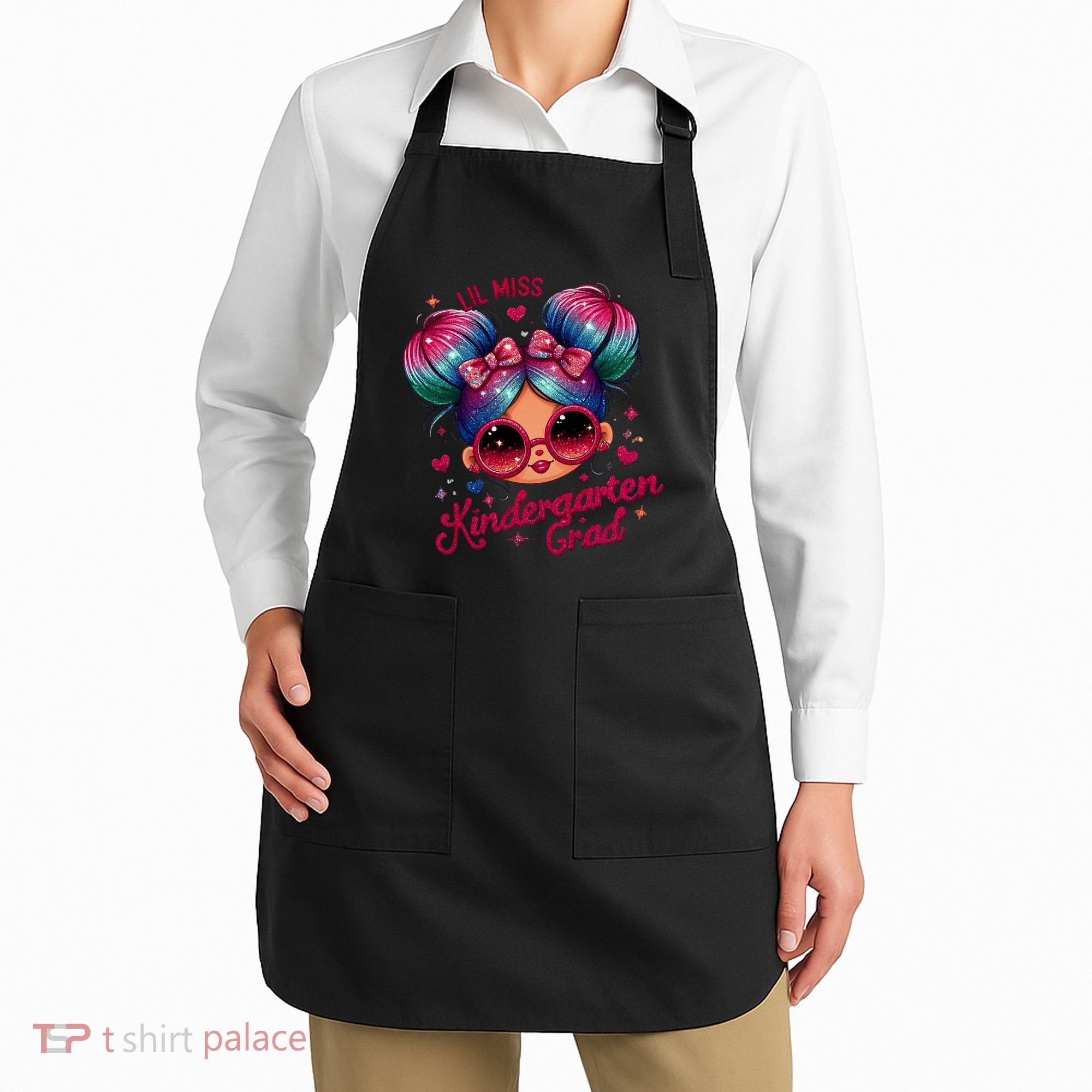 Lil Miss Kindergarten Grad Graduation Last Day Kindergarten Apron