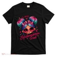 Lil Miss Kindergarten Grad Graduation Last Day Kindergarten T-Shirt thumb 0