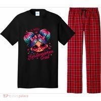 Lil Miss Kindergarten Grad Graduation Last Day Kindergarten Pajama Set thumb 0