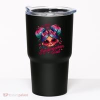 Lil Miss Kindergarten Grad Graduation Last Day Kindergarten Tumbler thumb 0