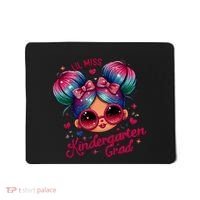 Lil Miss Kindergarten Grad Graduation Last Day Kindergarten Mousepad thumb 0