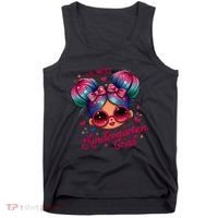 Lil Miss Kindergarten Grad Graduation Last Day Kindergarten Tank Top thumb 0