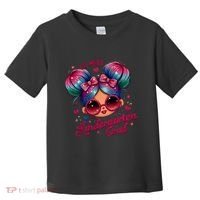 Lil Miss Kindergarten Grad Graduation Last Day Kindergarten Toddler T-Shirt thumb 0