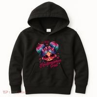 Lil Miss Kindergarten Grad Graduation Last Day Kindergarten Kids Hoodie thumb 0