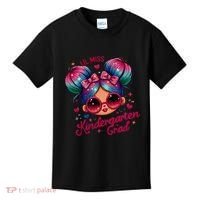 Lil Miss Kindergarten Grad Graduation Last Day Kindergarten Kids T-Shirt thumb 0