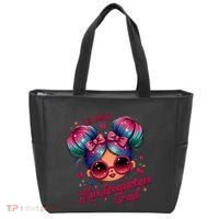 Lil Miss Kindergarten Grad Graduation Last Day Kindergarten Tote Bag thumb 0