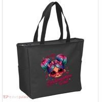 Lil Miss Kindergarten Grad Graduation Last Day Kindergarten Tote Bag thumb 2