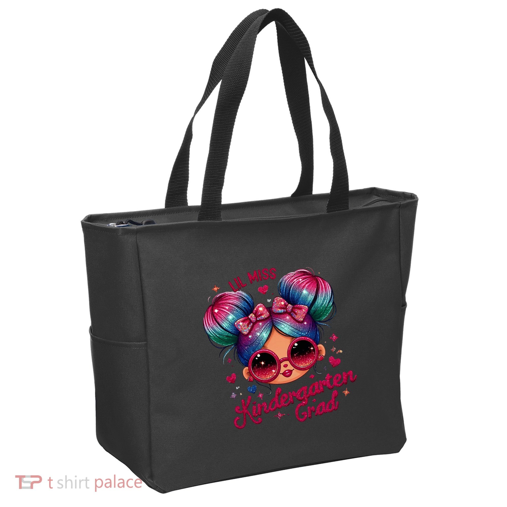Lil Miss Kindergarten Grad Graduation Last Day Kindergarten Tote Bag