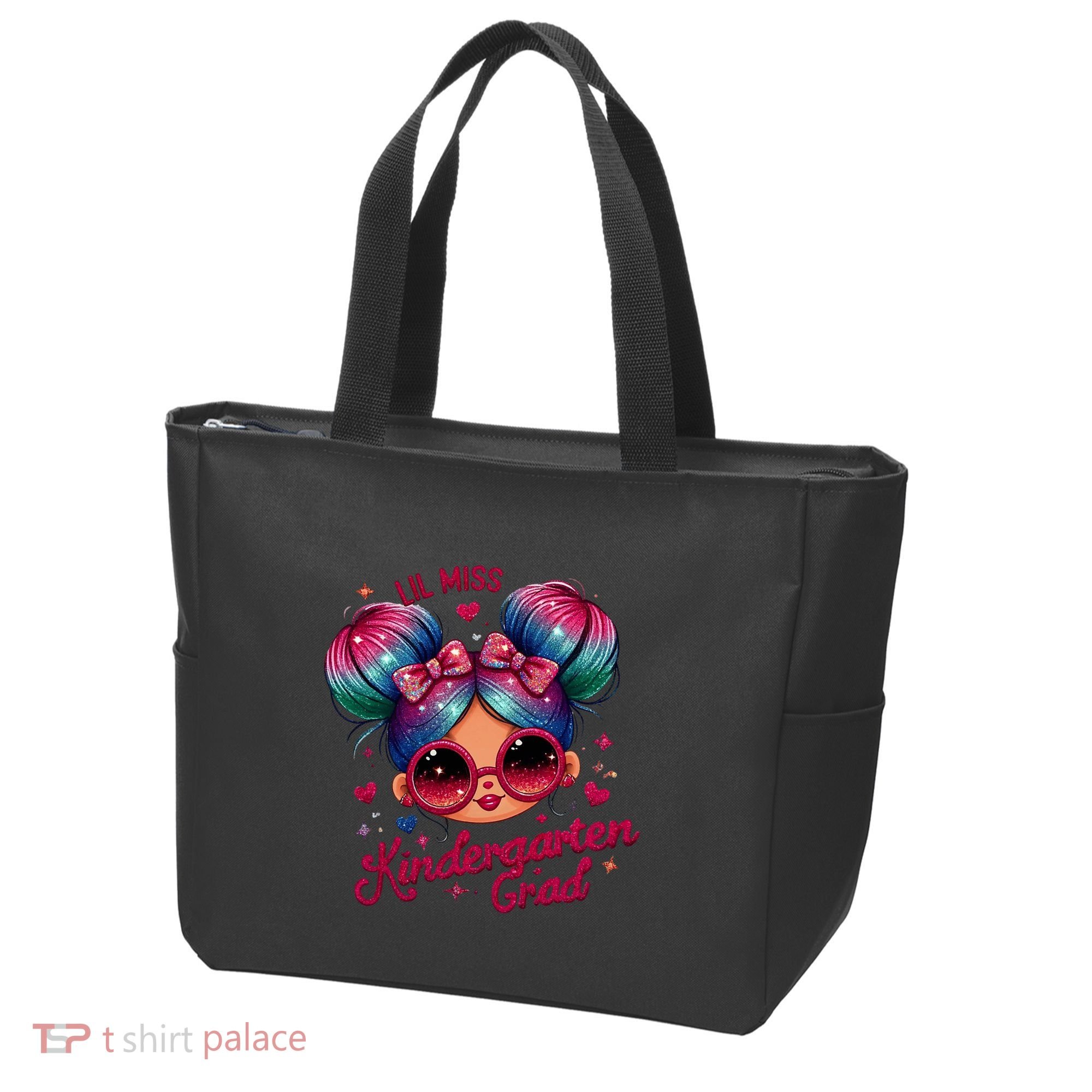 Lil Miss Kindergarten Grad Graduation Last Day Kindergarten Tote Bag