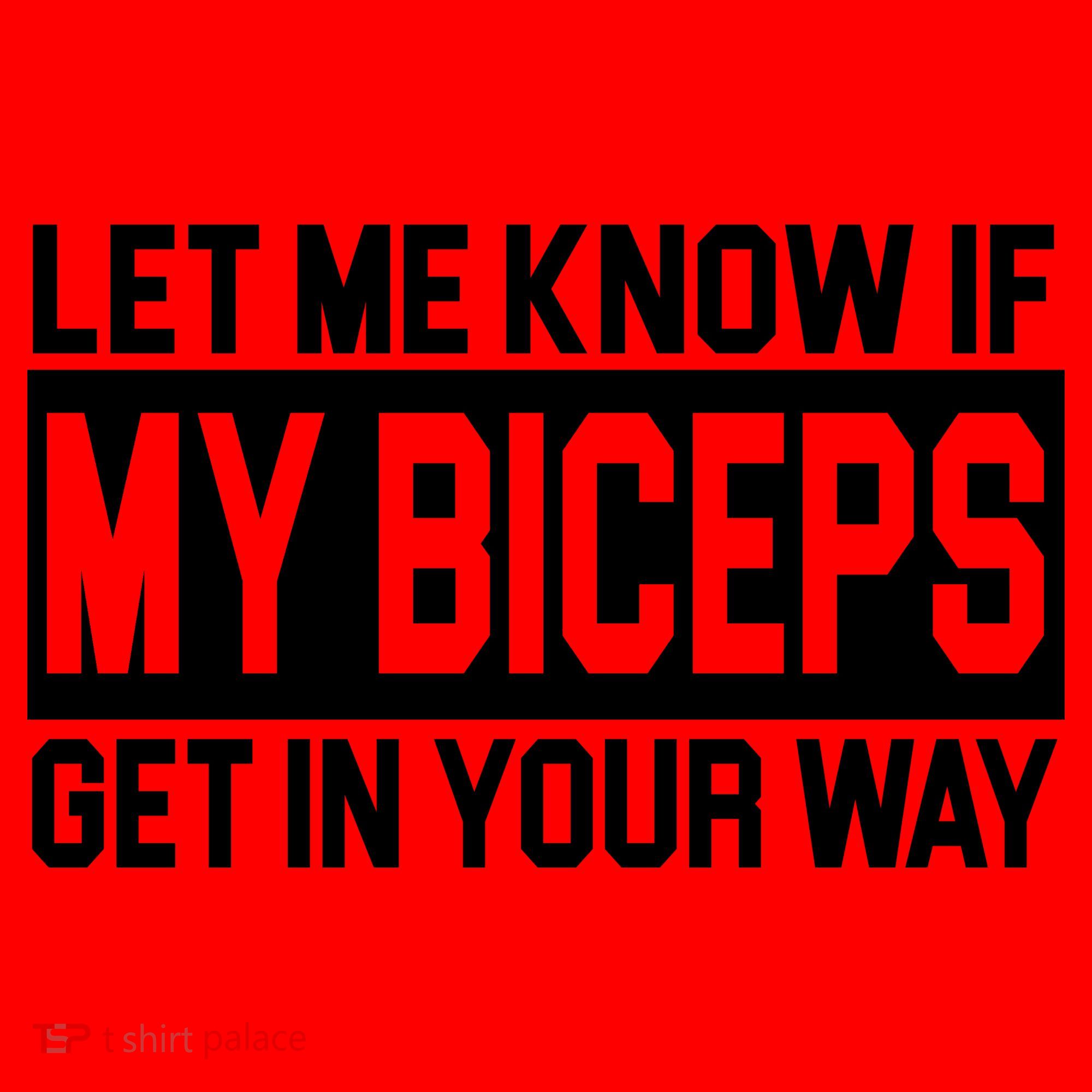 Let Me Know If My Biceps Get In Your Way Santa Hat