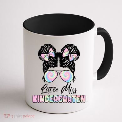 Little Miss Kindergarten Coffee Mug back