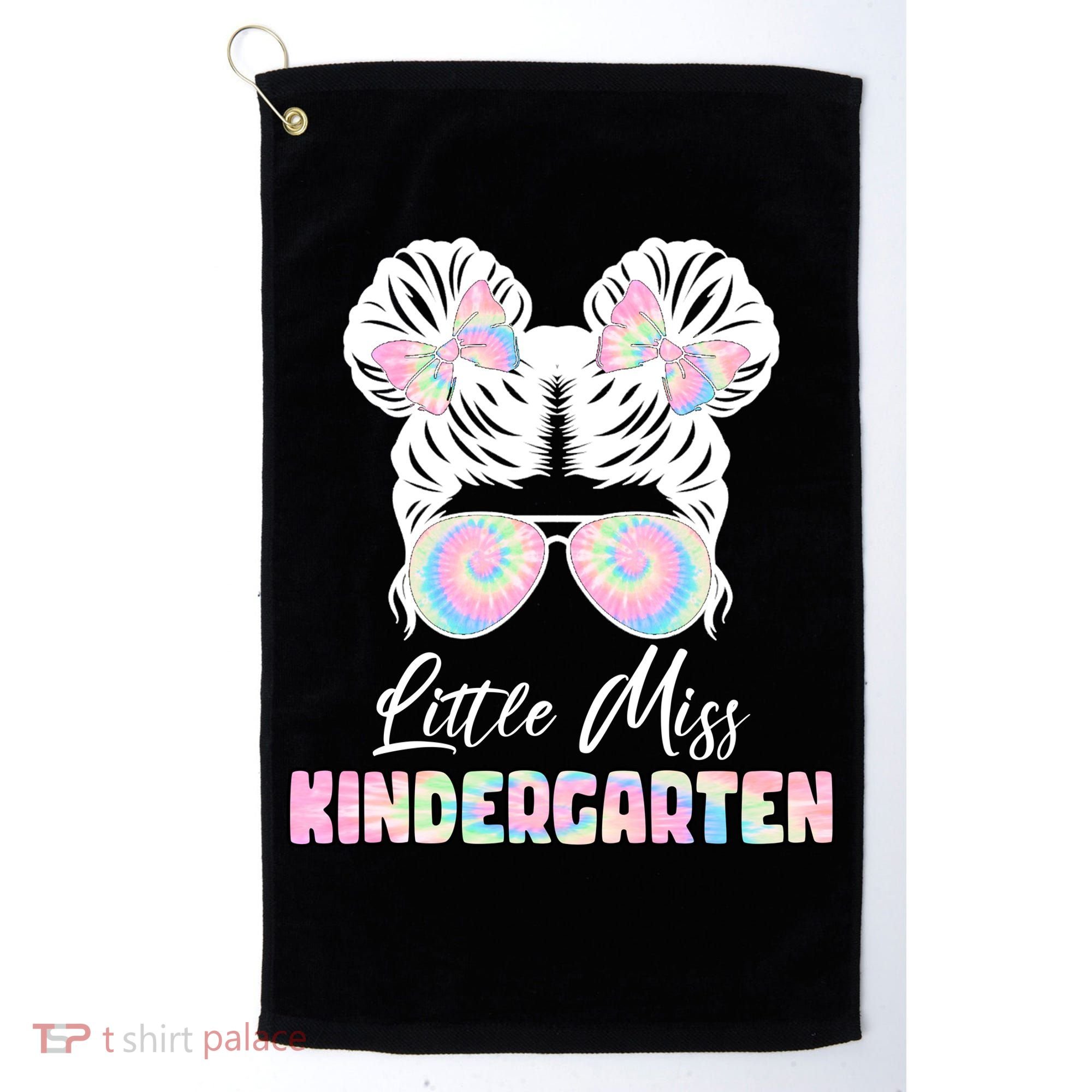 Little Miss Kindergarten Golf Towel